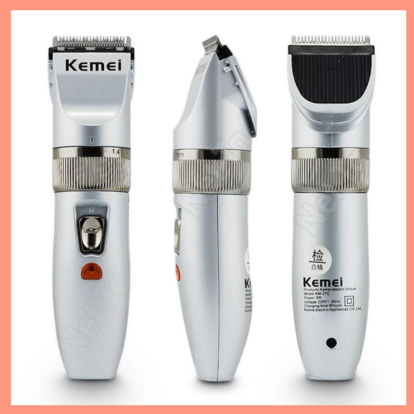 Tông đơ cắt tóc không dây Kemei KM-27C chuyên dụng cắt tóc cho trẻ em