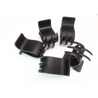 Kẹp tóc càng cua loại 3 răng,5 răng màu đen