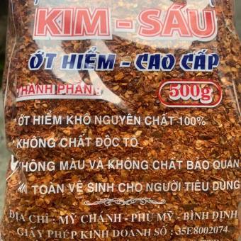 Ớt Hiếm Khô Xay Nguyên Chất 500g