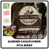 Almond Cauliflower Pita Wrap - Keto, Gluten-free, Diabetic-friendly