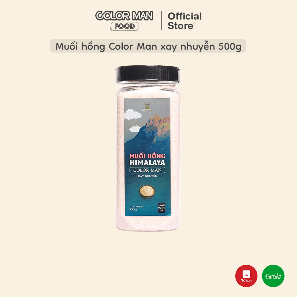 Muối Hồng Xay Nhuyễn COLOR MAN HIMALAYA