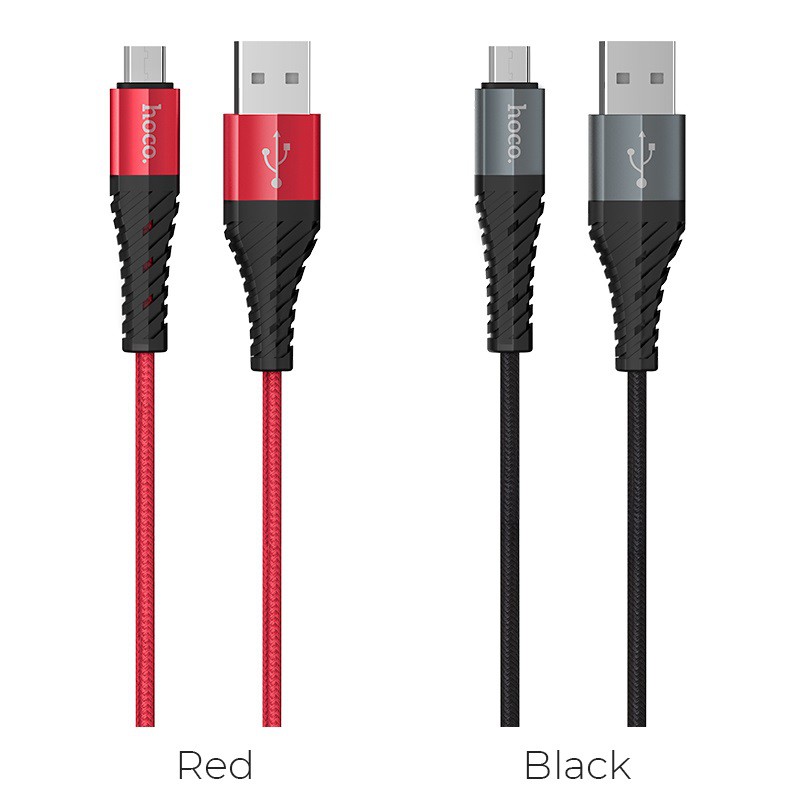 Cáp sạc nhanh hoco x38 cổng micro 2.4a dây dài 1m
