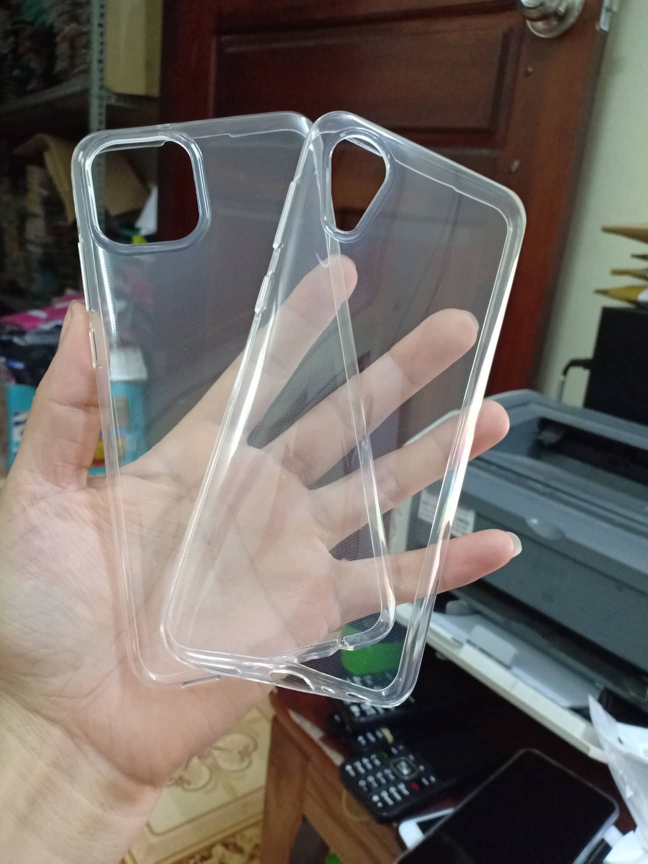 Ốp lưng nhựa dẻo trong suốt cho samsung galaxy a03/a03 core