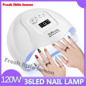 SUN 80W Portable UV LED Nail Lamp - Fast Shipping