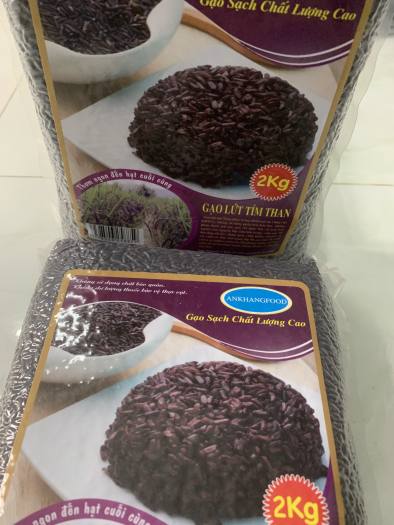 Gạo lứt tím than 2kg dẻo không cần ngâm nước trước khi nấu chất lượng hảo hạng