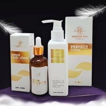 Combo Kem tẩy lông huyền phi VÀ Serum triệt lông vĩnh viễn huyền phi
