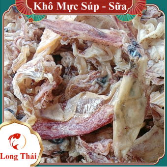 500g Khô mực chuối loại 1 không đen, đặc sản Cà Mau, chế biến thủ công, truyền thống, hoàn toàn tự nhiên, dùng chiên, nướng, riêm chua ngọt - Long Thái