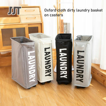 JJT giỏ vải giỏ vải tách giỏ Giỏ đựng quần áo, giỏ đựng quần áo, giỏ đựng quần áo, giỏ đựng quần áo Có thể đóng miệng túi lại. Vải Oxford giỏ đựng quần áo giỏ đựng đồ giặt giỏ quần áo dễ bẩn giỏ đựng quần áo bẩn giỏ lưu trữ có thể gấp lại giỏ đựng đồ giặt
