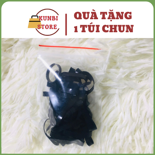 1 túi chun buộc tóc màu đen