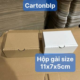 COMBO 50 HỘP CARTON GÀI ĐỰNG PHỤ KIỆN SIZE 11X7X5CM NHIỀU MÀU