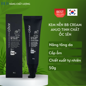 Kem nền ốc sên dưỡng ẩm săn chắc da ốc sên ANJO Hàn Quốc