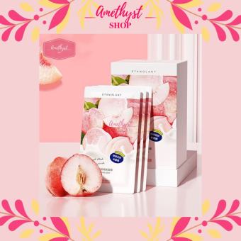 Hộp 30 Gói Mặt Nạ Ngủ Đào Venzen Peach Mask Niacinamide Dưỡng Ẩm Làm Sáng Và sǎn Chắc Da