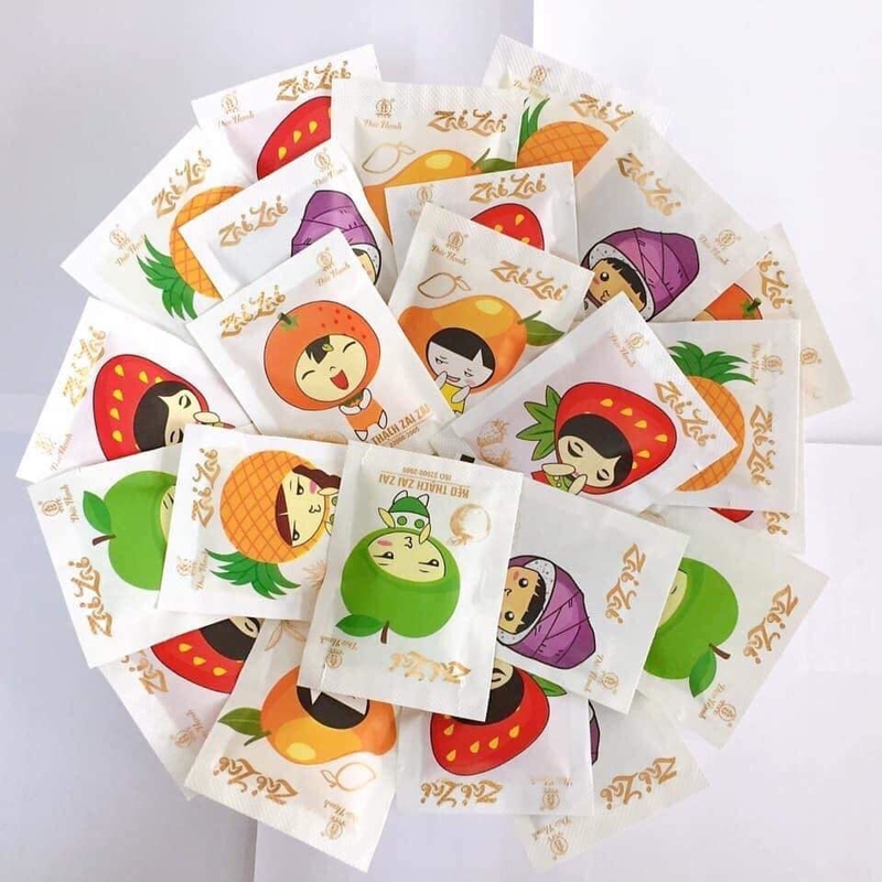 Gói 400g kẹo thạch rau câu ZÒN ZAI - Ăn vặt