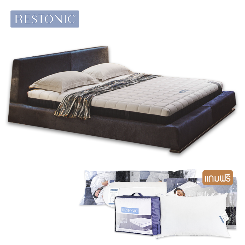 ที่นอน Restonic รุ่น Hybrid I ที่นอนโฟมเสริมยางพารา ราคา 30,900 บาท*ส่งฟรี