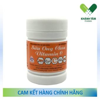 Viên kẹo ngậm sữa ong chúa vitamin C Mekophar (Lọ 30 viên) [Mekopha, kẹo c sữa ong chúa]!
