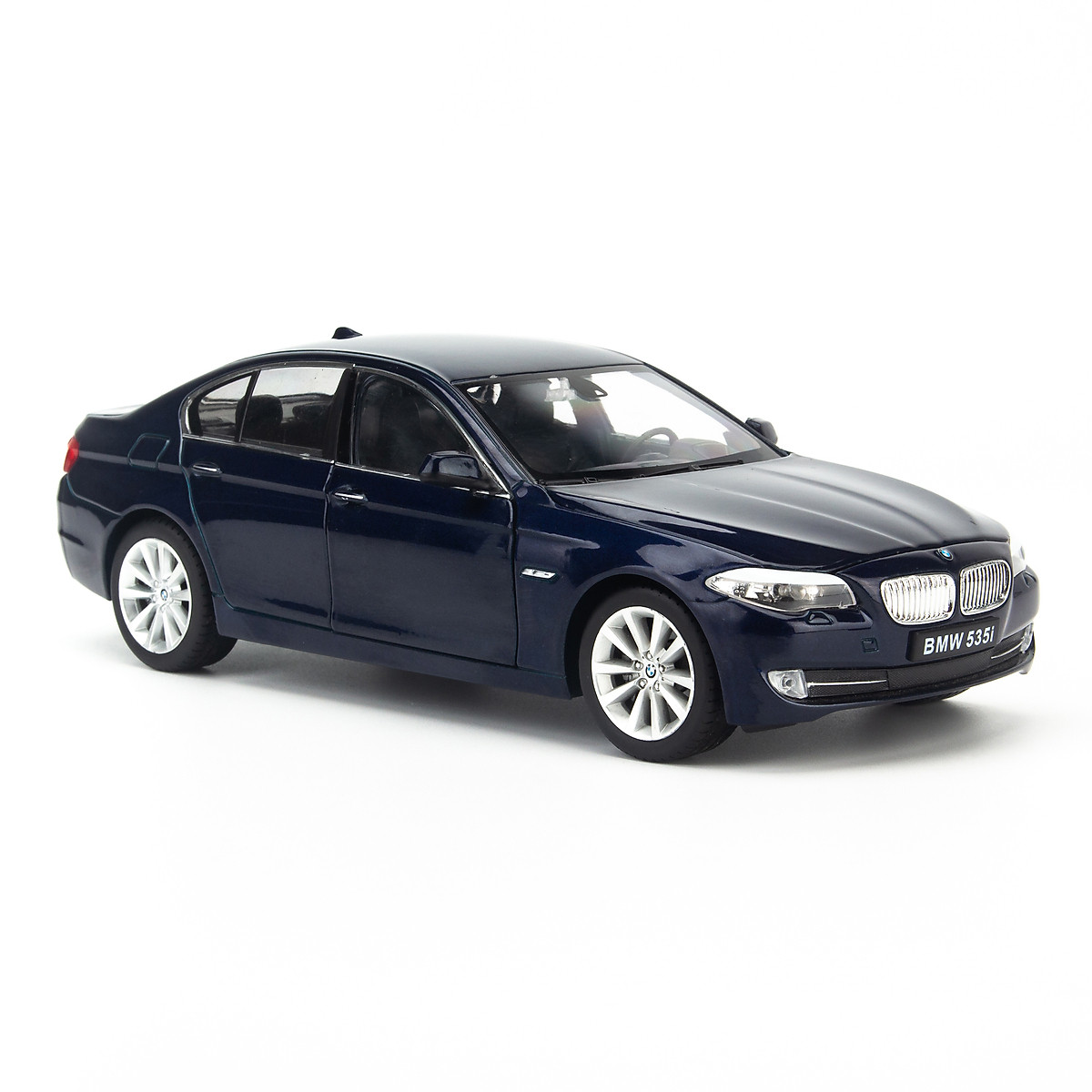 Mô hình xe bmw 535i 1:24 welly-24026w- blue