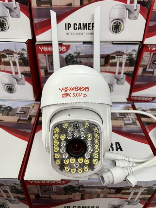 Camera ip wifi yoosee ptz mini 36 led quay đêm có màu - chống nước xoay 360 - hình ảnh rõ nét