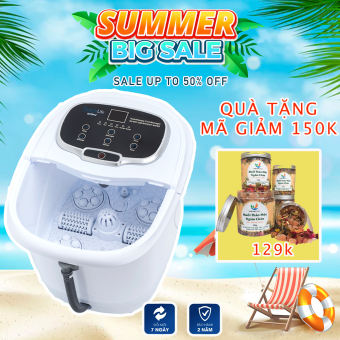 Bồn Ngâm Chân, mɑssage Chân SereneLife SL12, Máy chậu ngâm chân mɑssage xiaomi nước nóng