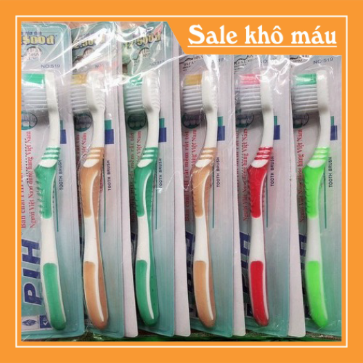 Bàn Chải Dánh Răng Vỉ 12 Chiếc