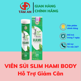 Viên Sủi Giảm Cân Slim Hami Body Chính Hãng 100%