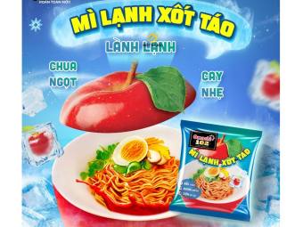 Mì Omachi mì lạnh sốt táo gói 110g