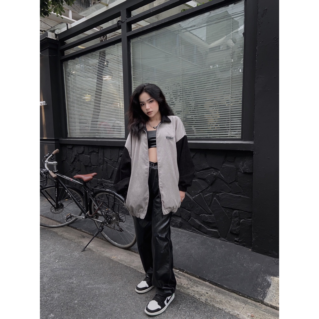 Áo Khoác MBC Corduroy Exclusive Jacket - Xám/Đen