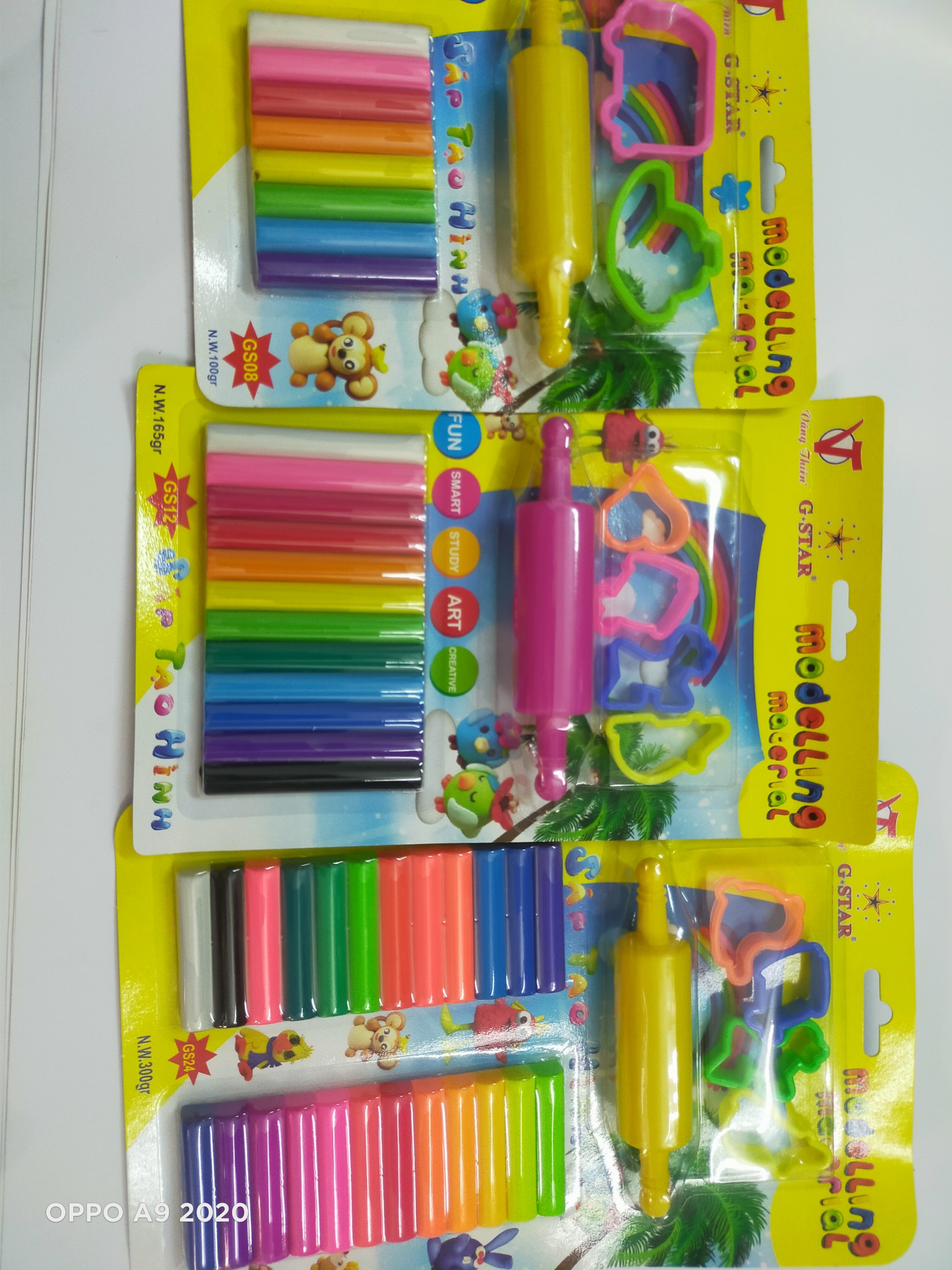 Đất nặn g-star 8 - 12 - 24 màu