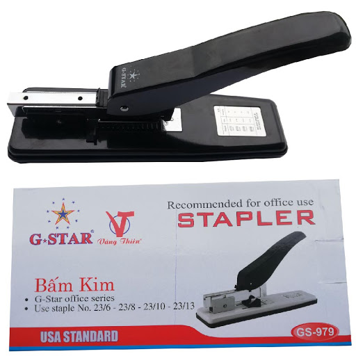Bấm Kim Trung Số 3 Gstar GS-979 ( Dùng Kim 23/6,23/8,23/10,23/13 )