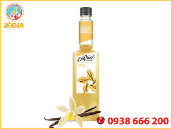 SIRO DAVINCI VANI 750ML - DAVINCI VANILLA SYRUP