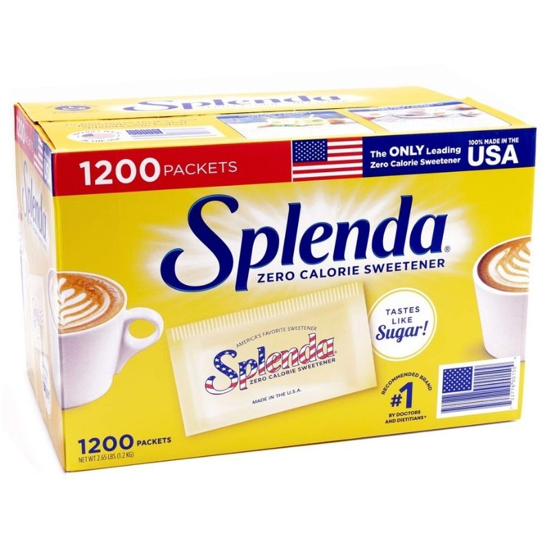Đường ăn kiêng giảm cân Splenda nhập khẩu Mỹ dẫn đầu thị trường đường cho người ăn kiêng gói 1G