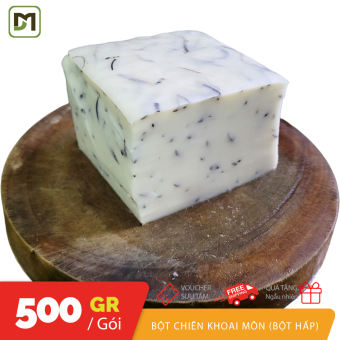 Túi 500gr bánh bột chiên hấp khoai môn dùng để tự chiên bột chiên