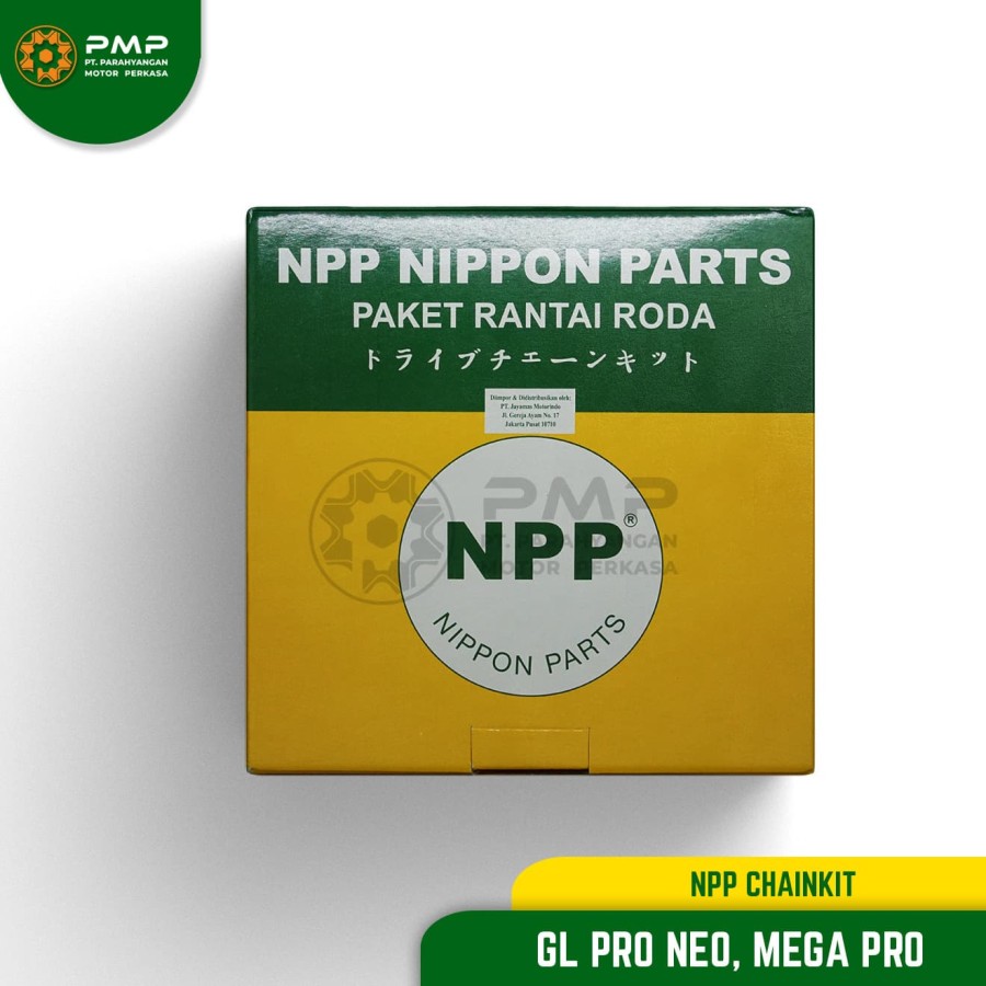 GEAR SET GEAR PAKET CHAIN KIT GL PRO NEO, MEGA PRO NPP Harga 185,370 rupiah*Gratis Ongkir