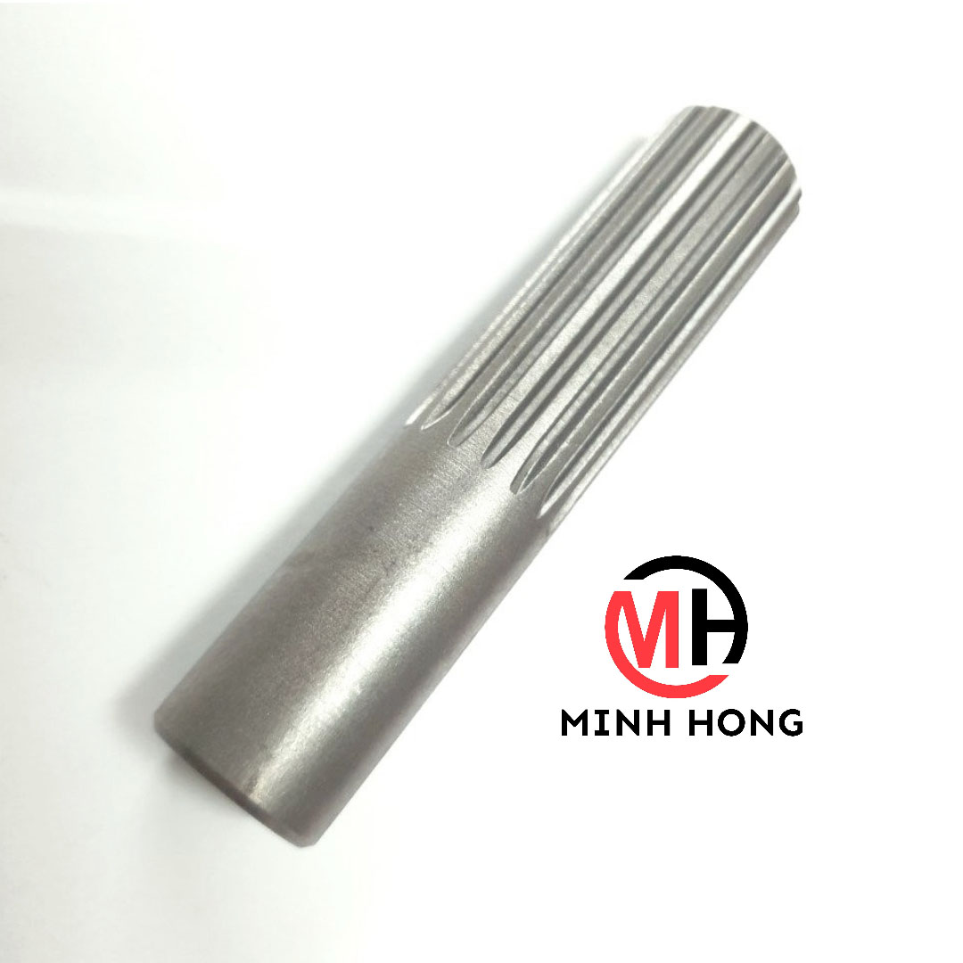 Trục nối cầu trước kubota m6040, các dòng kubota l02, 16 răng x 22mm x 100mm