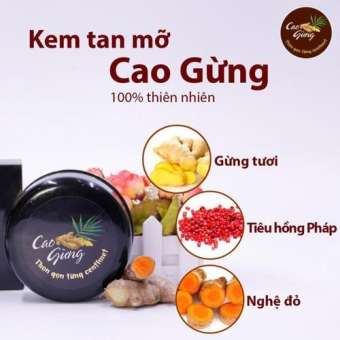 CAO GỪNG LÁ RỪNG TAN MỠ - KEM TAN MỠ CAO GỪNG CÁT TƯỜNG