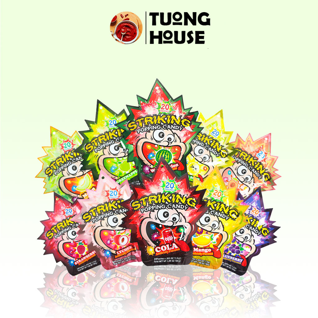 Kẹo nổ striking hongkong 30gr - hàng nhập khẩu công ty