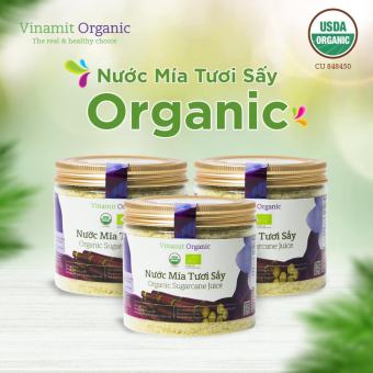 Nước Mía Tươi Sấy YoV Vinamit 120g Nước Mía Thật Hương Vị Thật