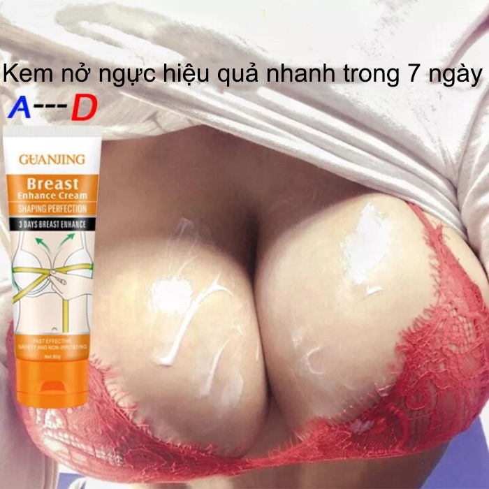 Kem nở ngực cấp tốc trong 7 ngày,  chiết xuất từ ​​tinh dầu thực vật thiên nhiên nguyên chất, có vai trò ngăn ngừa chảy xệ ngực, giúp ngực săn chắc, hiệu quả nhanh chóng