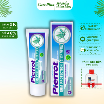 Kem đánh răng bảo vệ nướu chiết xuất lô hội Pierrot Tây ban nha 75ml