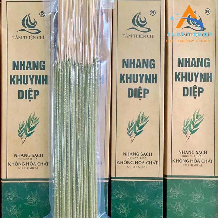 Nhang Tâm Thiện Chí KHUYNH DIỆP hộp 50 cây 30cm TTC
