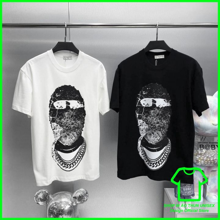 Áo Thun Adlv Nam Nữ Chất Cotton, Áo Phông Adlv In Họa Tiết