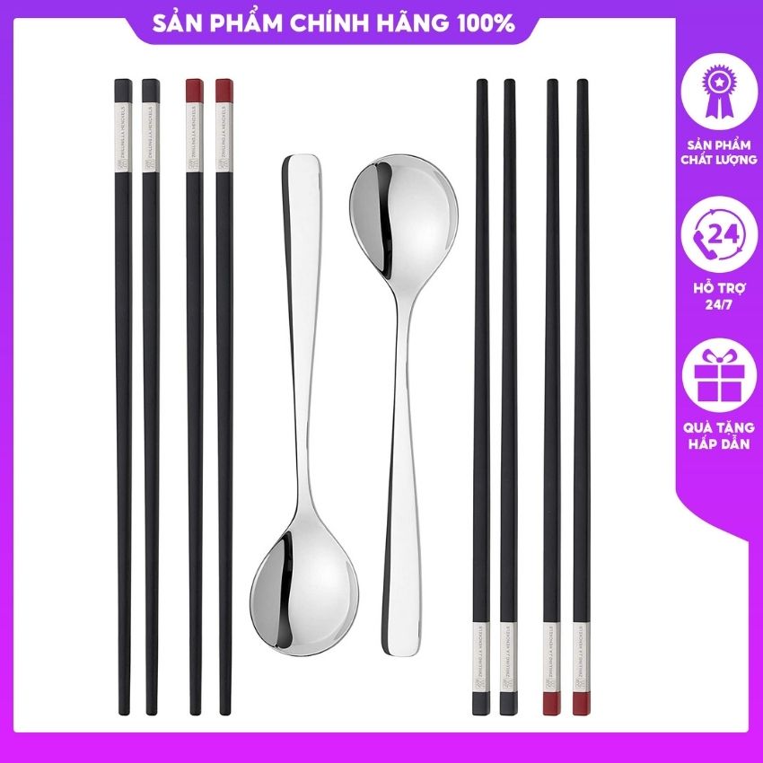 Bộ đũa thìa 10 món zwilling 39180