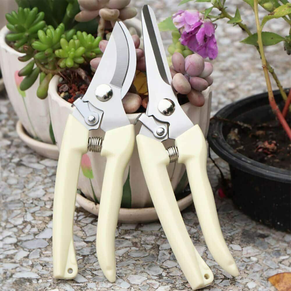Bộ 2 kéo cắt tỉa làm vườn kéo cắt tỉa cành kéo lưỡi thẳng
