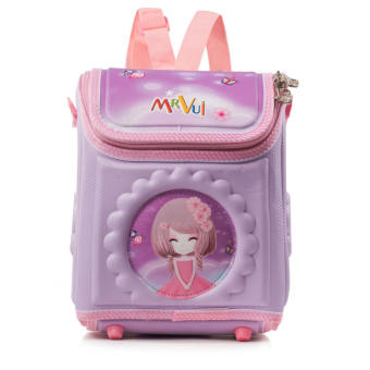 Mr vui BLCG798 ba lô học sinh chống gù siêu nhẹ dành cho bé mẫu giáo (28 x 24 x 17 cm)