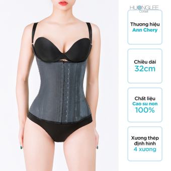 Đai Gen Nịt Bụng Giảm Eo Latex Gile Ann Chery 2028 Chuẩn Chính Hãng Colombia 4 Xương Thép Dẻo