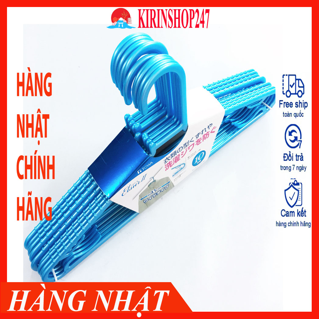 Set 10 móc phơi quần áo cao cấp - Hàng Nội Địa Nhật