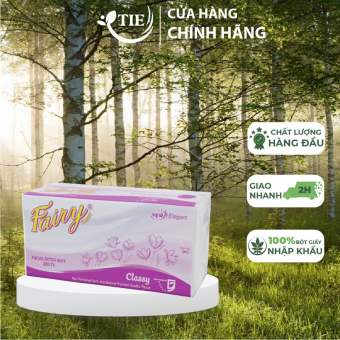 Khăn giấy rút Fairy hồng 280 tờ x 2 lớp Classy