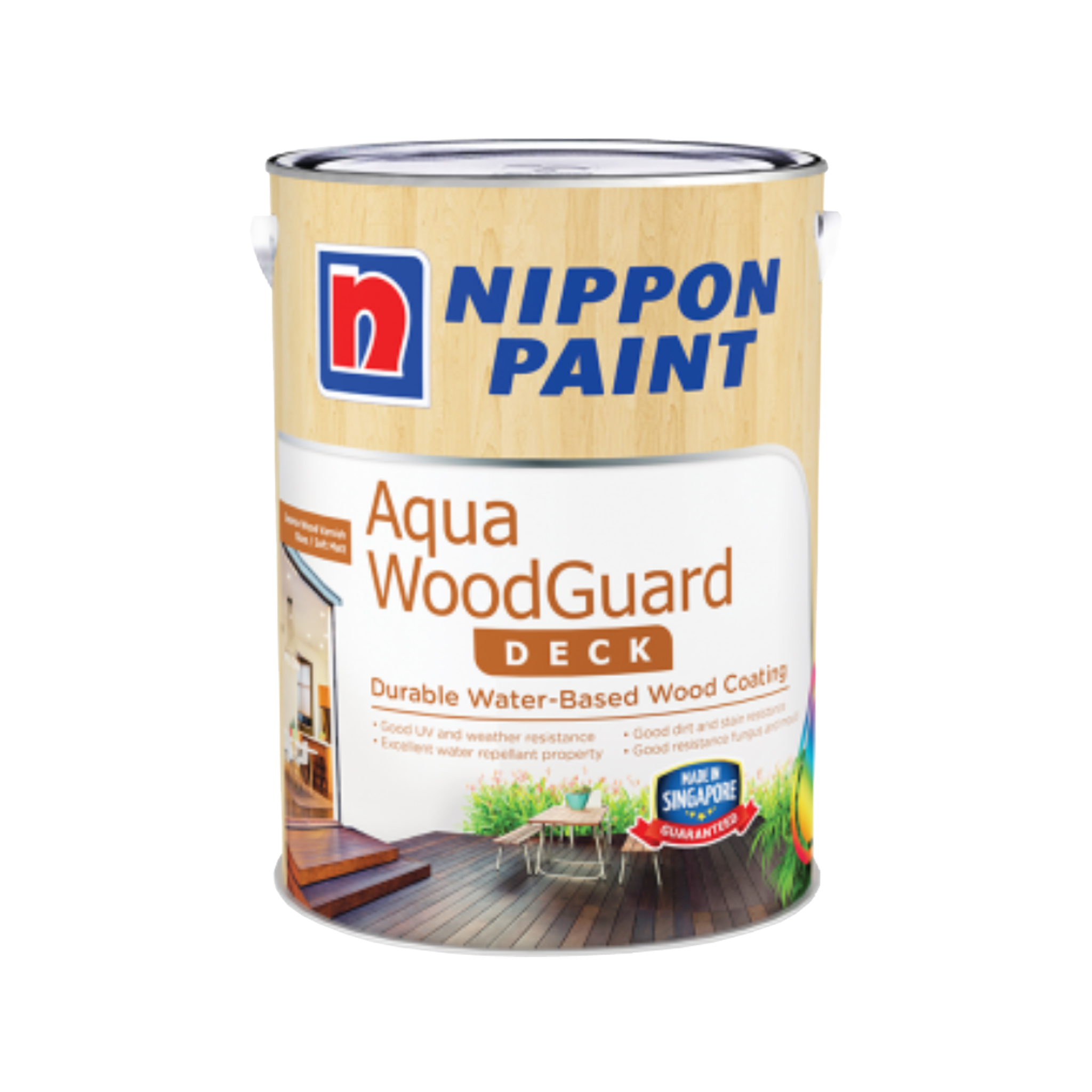 Nippon Wood Varnish Long-Lasting Uv Protection, Free Tools
