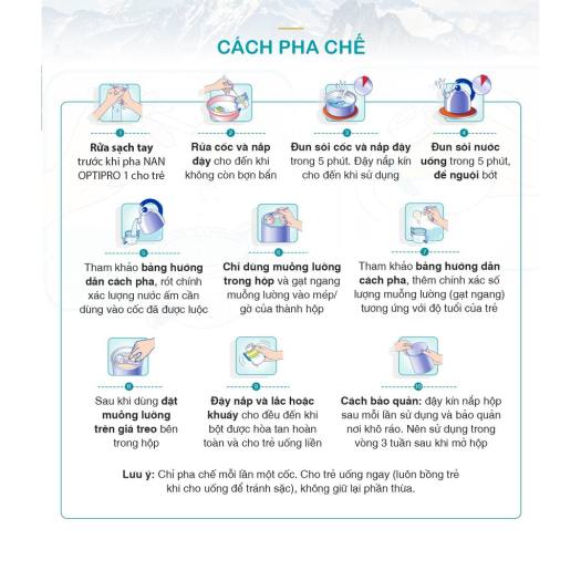 SỮA NAN ÚC 800GR ĐỦ SỐ 1-2-3 Hàng air 100