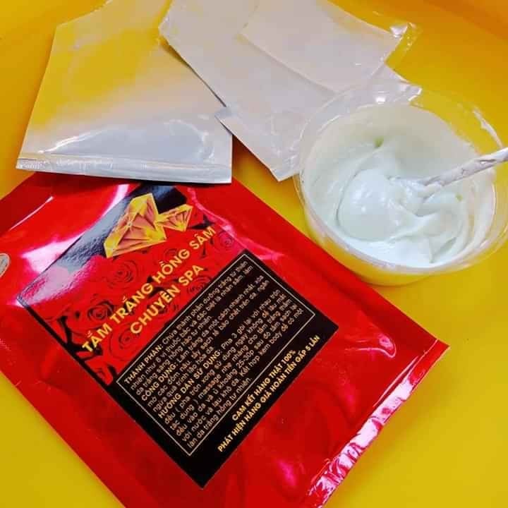 Tắm Ủ Trắng Hồng Sâm Chuyên Spa siêu Trắng