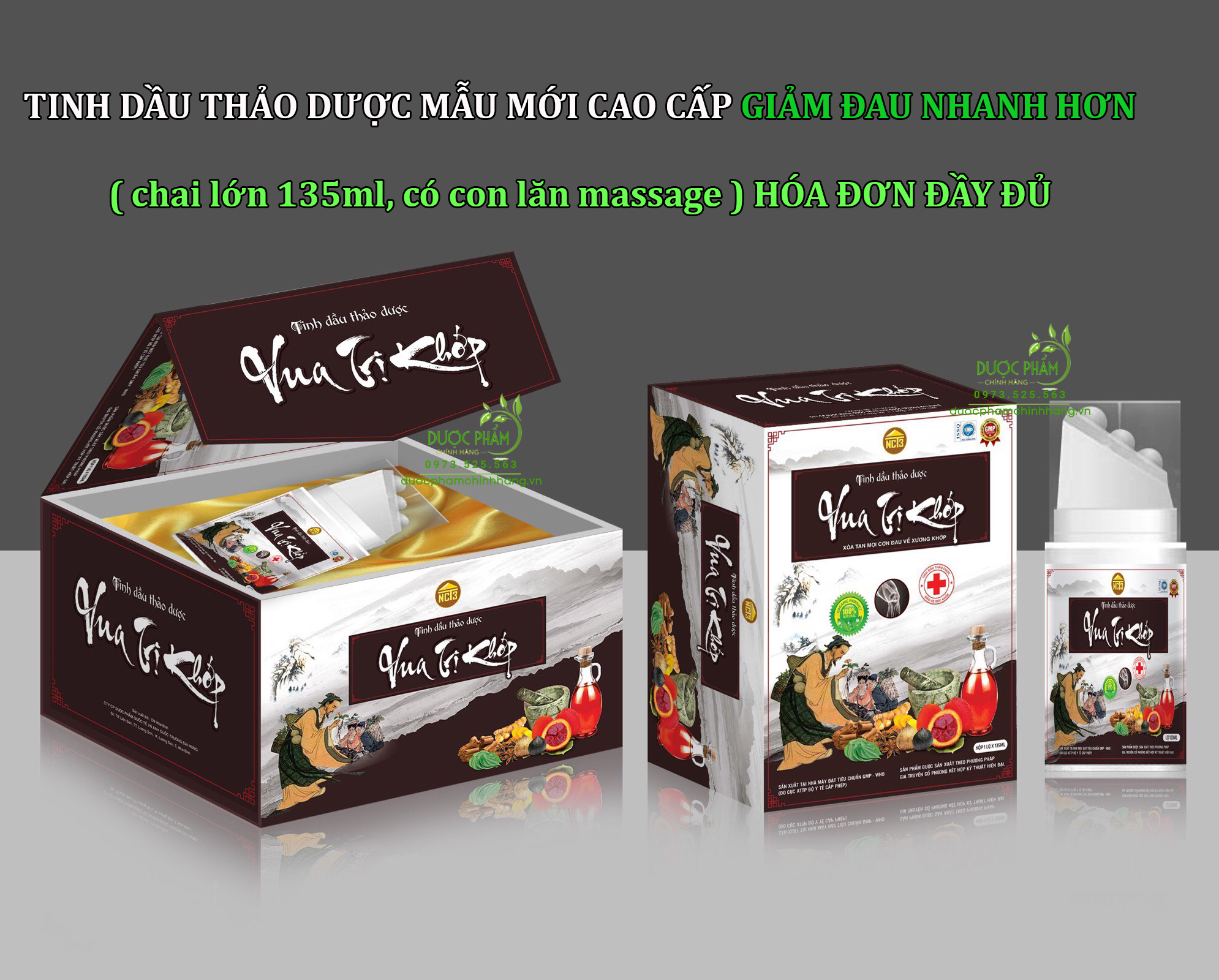 Tinh dầu thảo dược đau cơ xương khớp rất tốt cho người bị gut